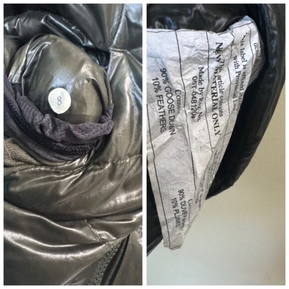 Lululemon FluffinAwesome Puffer Goose Down Hoodie Jacket Zip Hood Pocket Green 8 - Picture 11 of 16